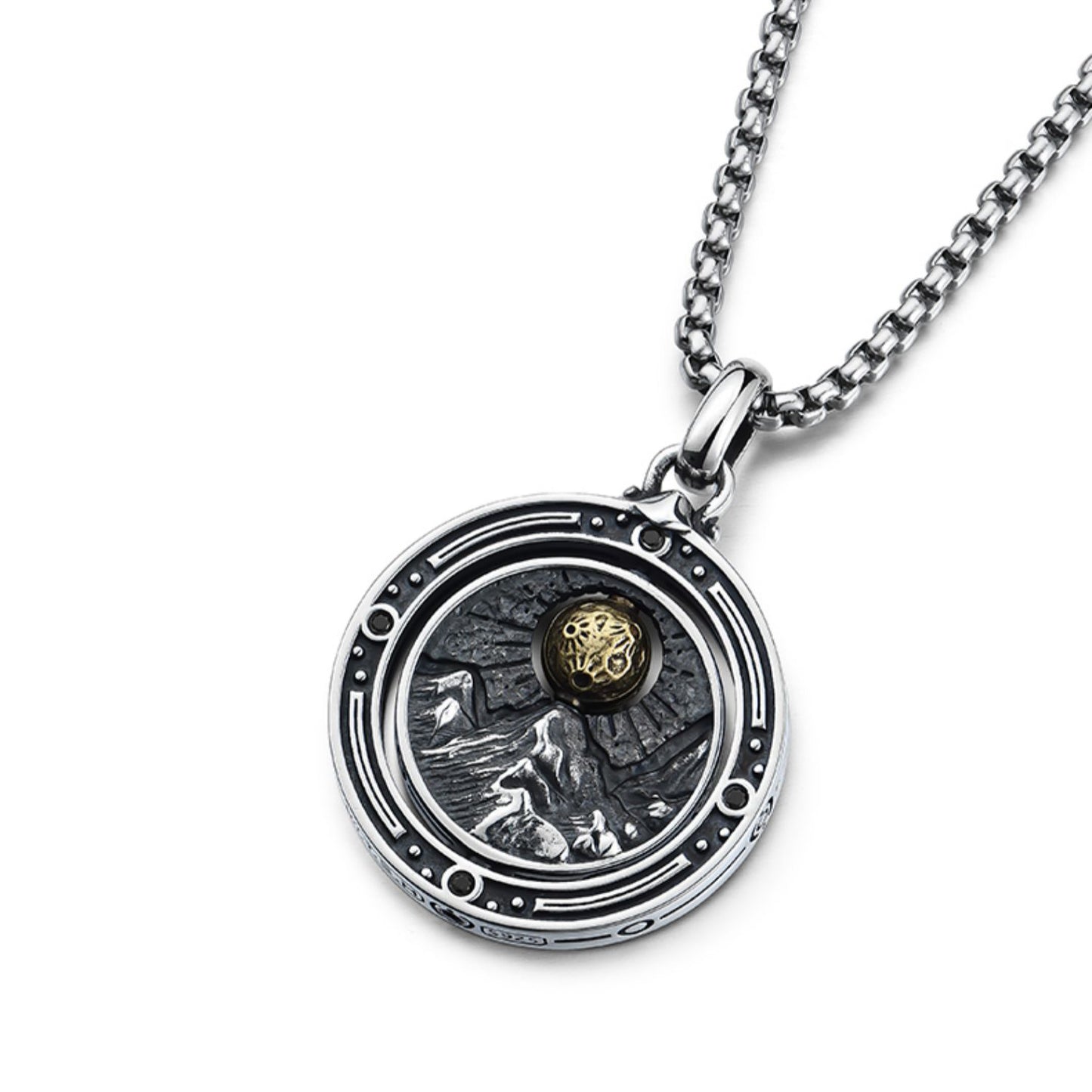 Mountain and Sea Necklace