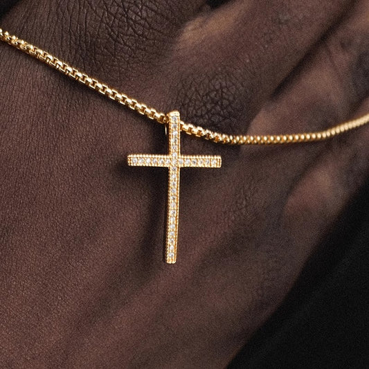 Cross Diamond Necklace