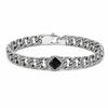 Blackstone Sterling Silver Cuban Bracelet - 925 Silver