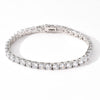 Tennis Diamond Bracelet - Silver