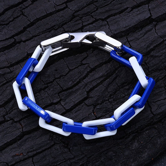 Ceramic Square Bracelet