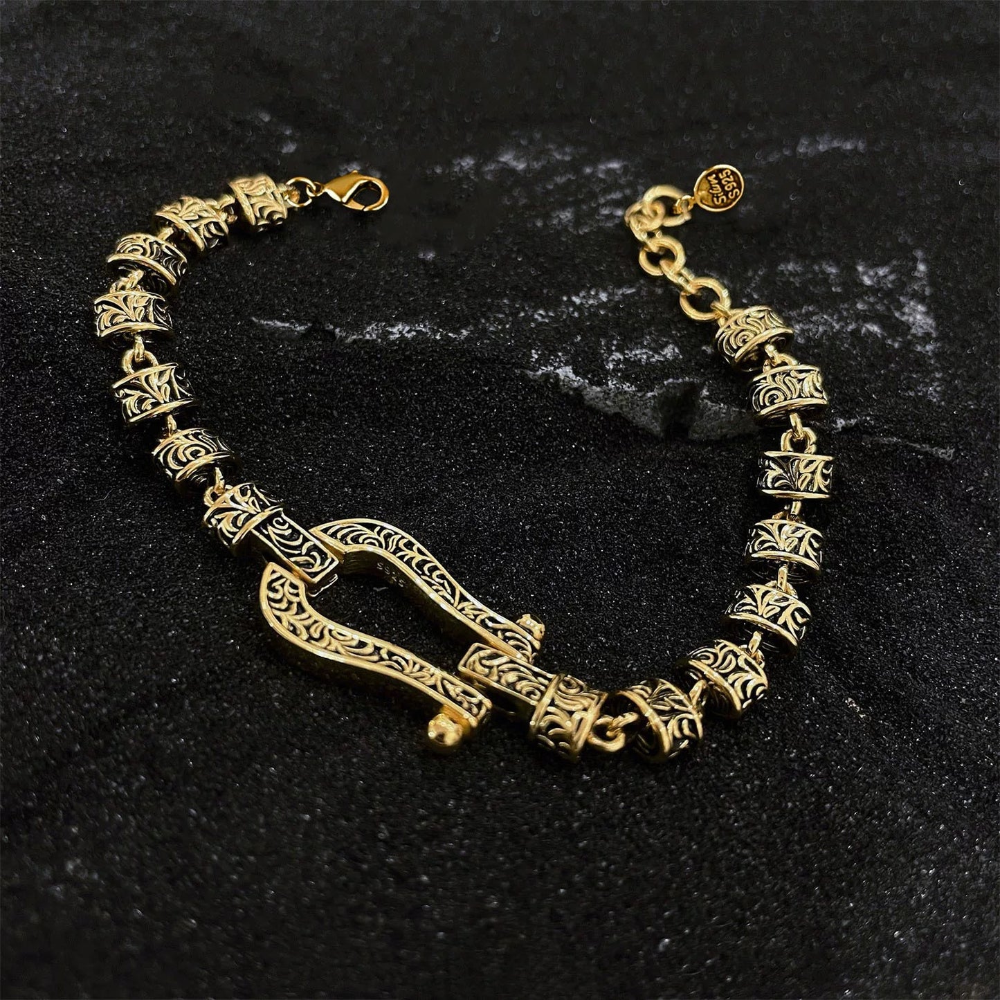 Horseshoe Clasp Bracelet