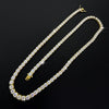 S925 & Moissanite Tennis Necklace - Gold