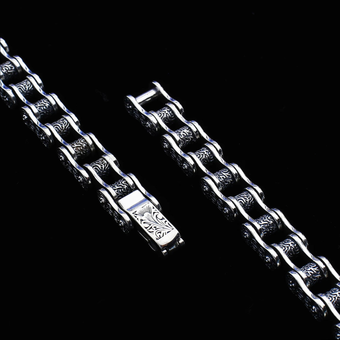 Silver-Plated Tank Bracelet