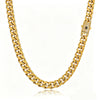 14K Cuban Link Chain - 14K Gold