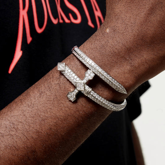 Sword of Justice Diamond Bracelet