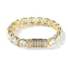 10mm Tennis Chain - Gold