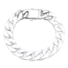 Cuban Ceramic Bracelet / Necklace - White ceramic