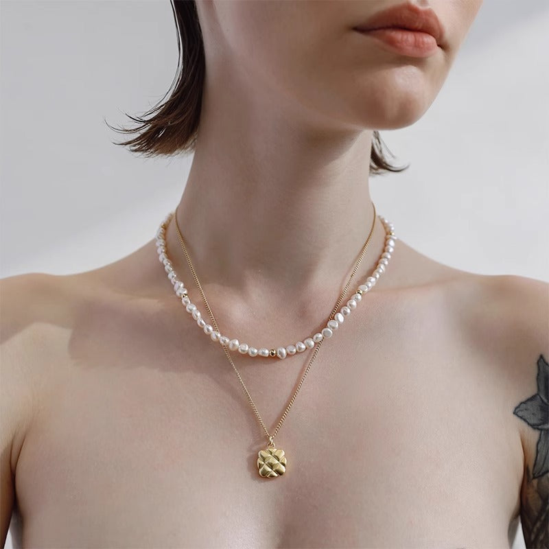 Athena Baroque Pearl Necklace