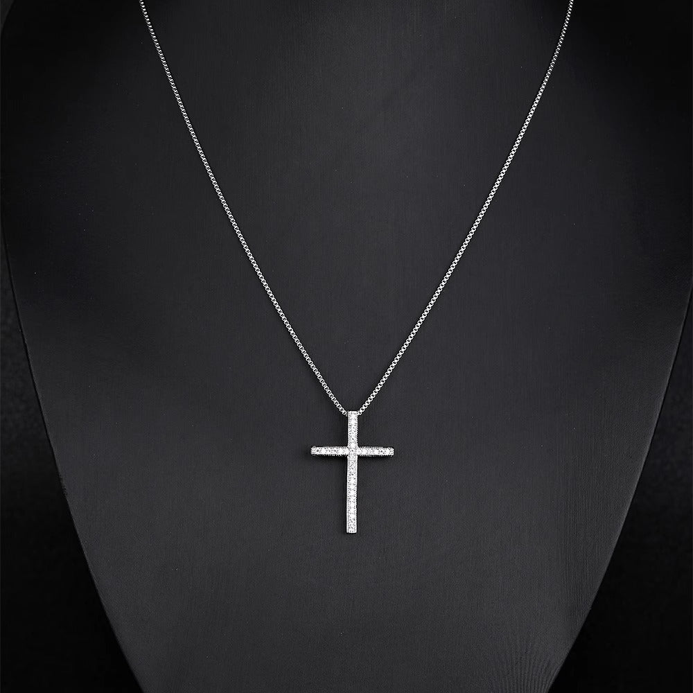 Cross Diamond Necklace
