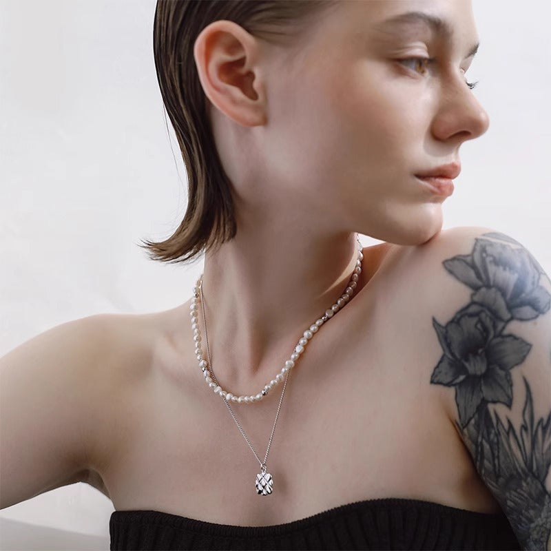 Athena Baroque Pearl Necklace