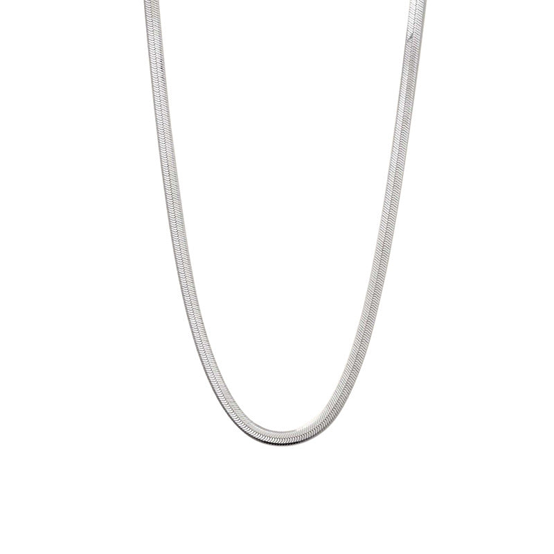 Flat Snake Bone Chain