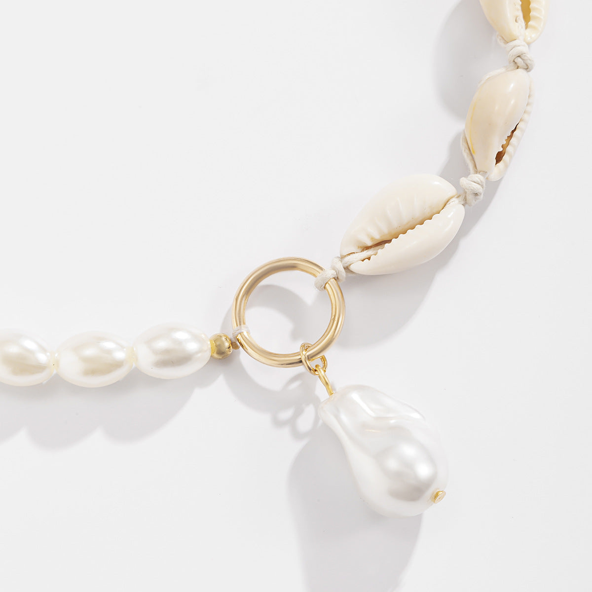 Beach Style Shell Clavicle Necklace
