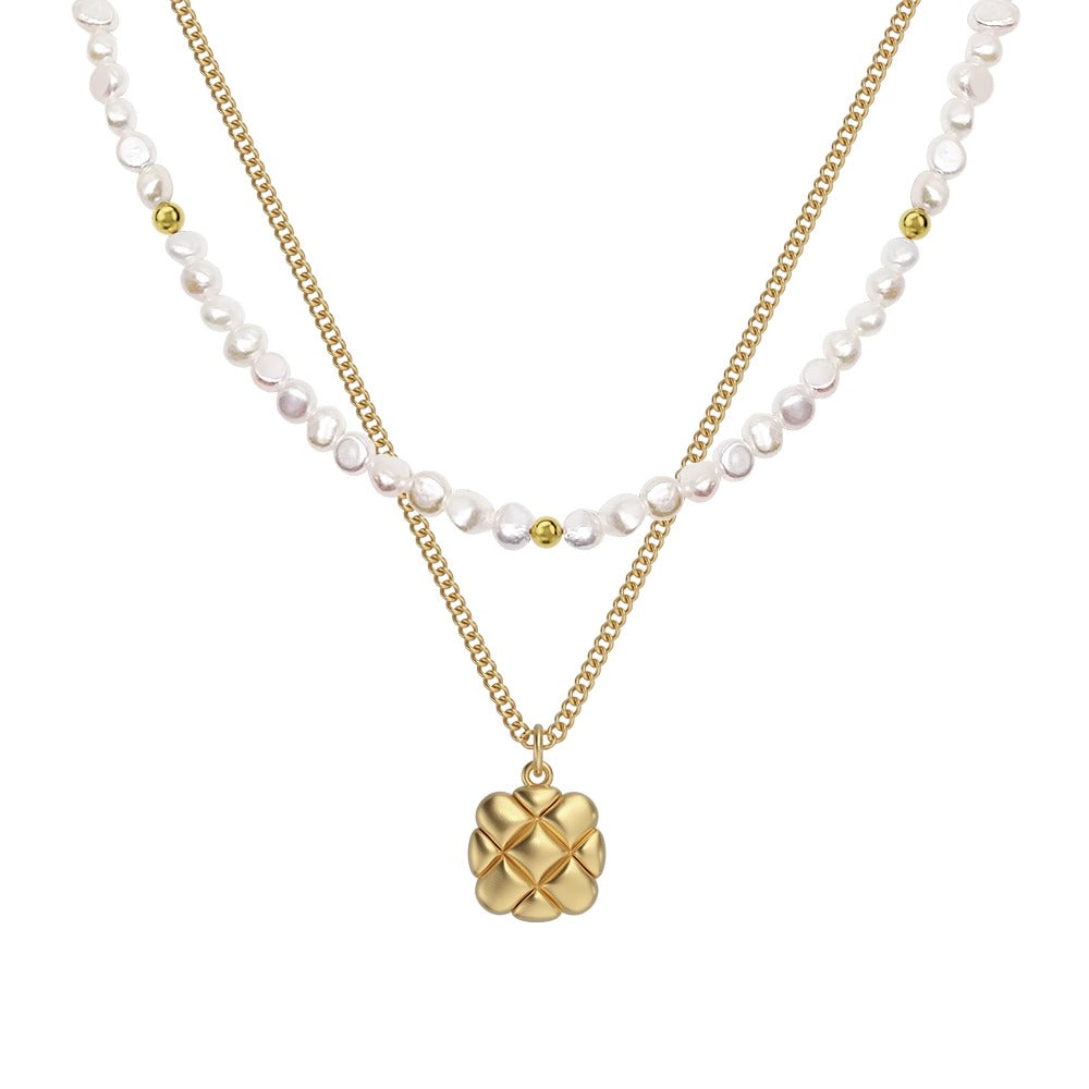 Athena Baroque Pearl Necklace
