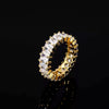 Emerald Cut Diamond Ring - Gold