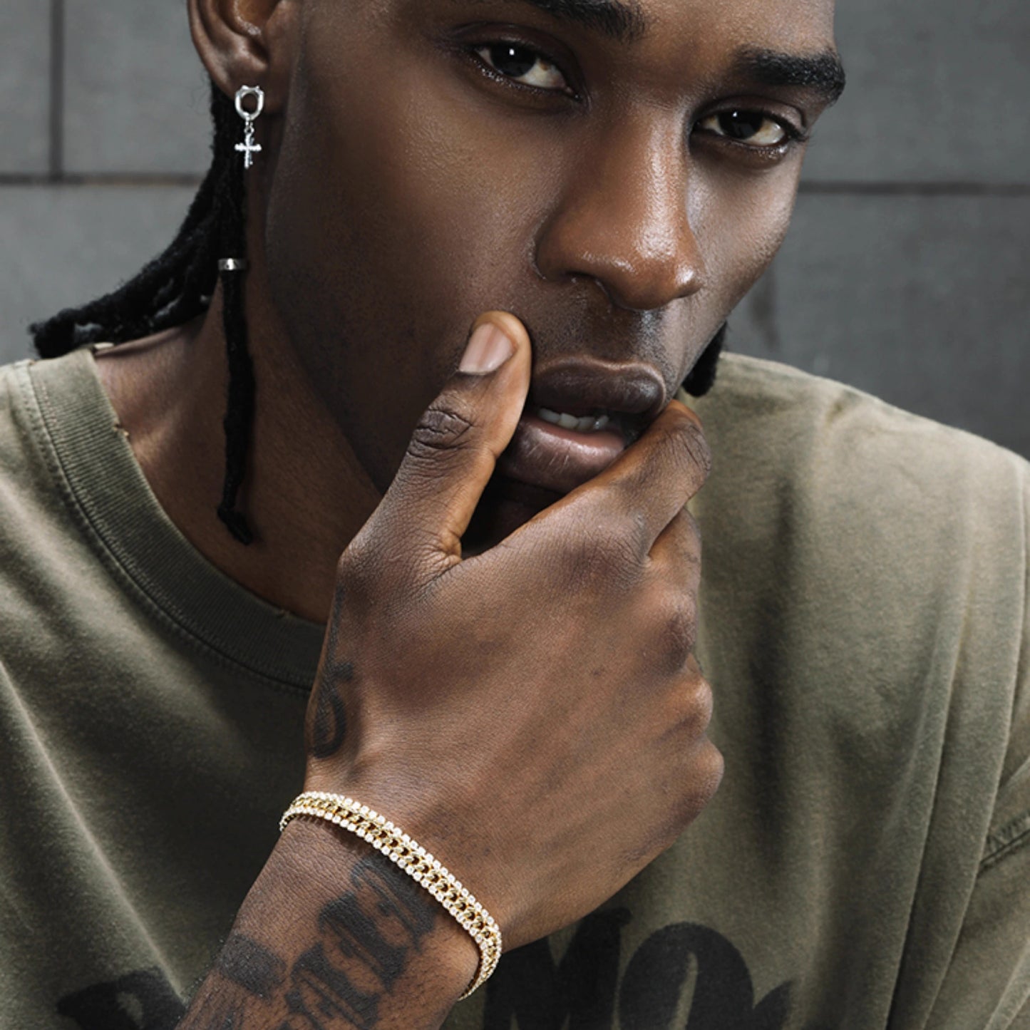 14K Gold Diamond Tennis Bracelet