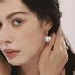 Simple Shell Pearl Earrings
