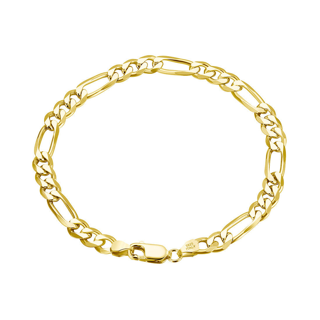 Sterling Silver Figaro Bracelet