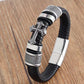 Metal Leather Bracelet