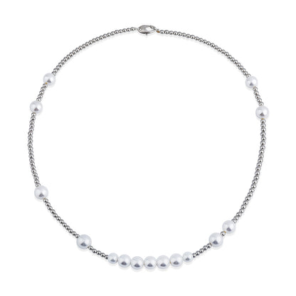 Pearl Clavicle Necklace