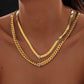 Elegant Cuban Diamond Necklace