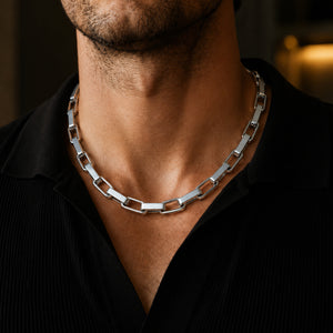 Square Titanium Steel Chain