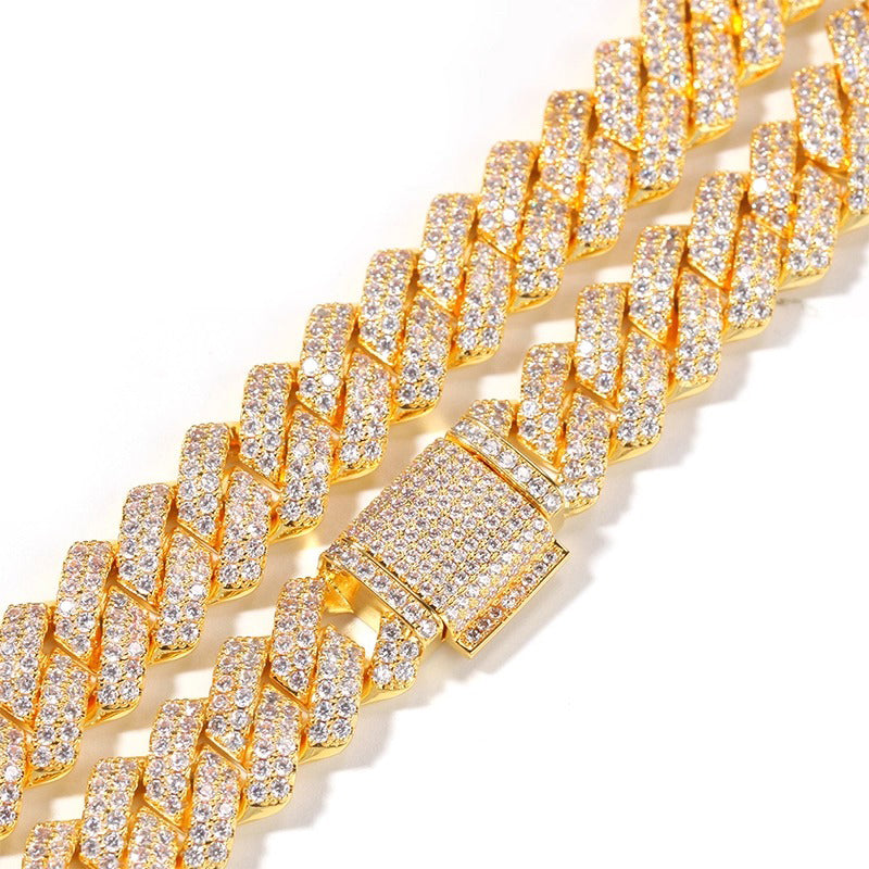 Diamond Cuban Bracelet / Necklace