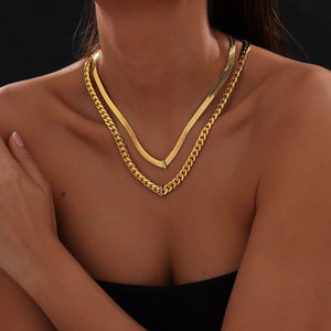 Elegant Cuban Diamond Necklace