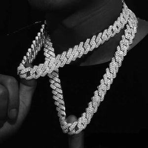 5A Zircon Cuban Chain Necklace