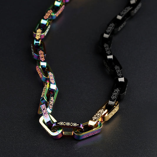 Colorful Daisy Print Bracelet