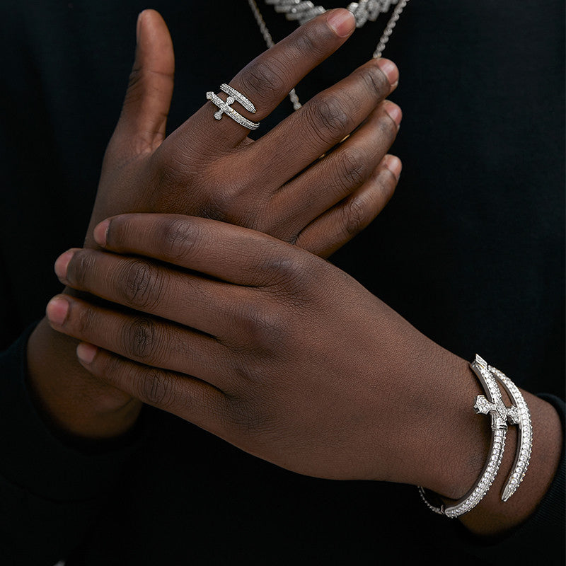 Sword of Justice Diamond Bracelet