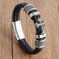 Metal Leather Bracelet
