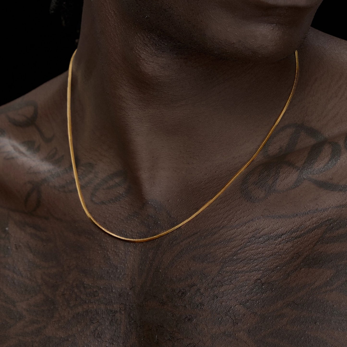 All-Match Snake Bone Necklace