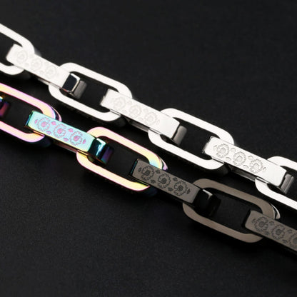 Colorful Daisy Print Bracelet