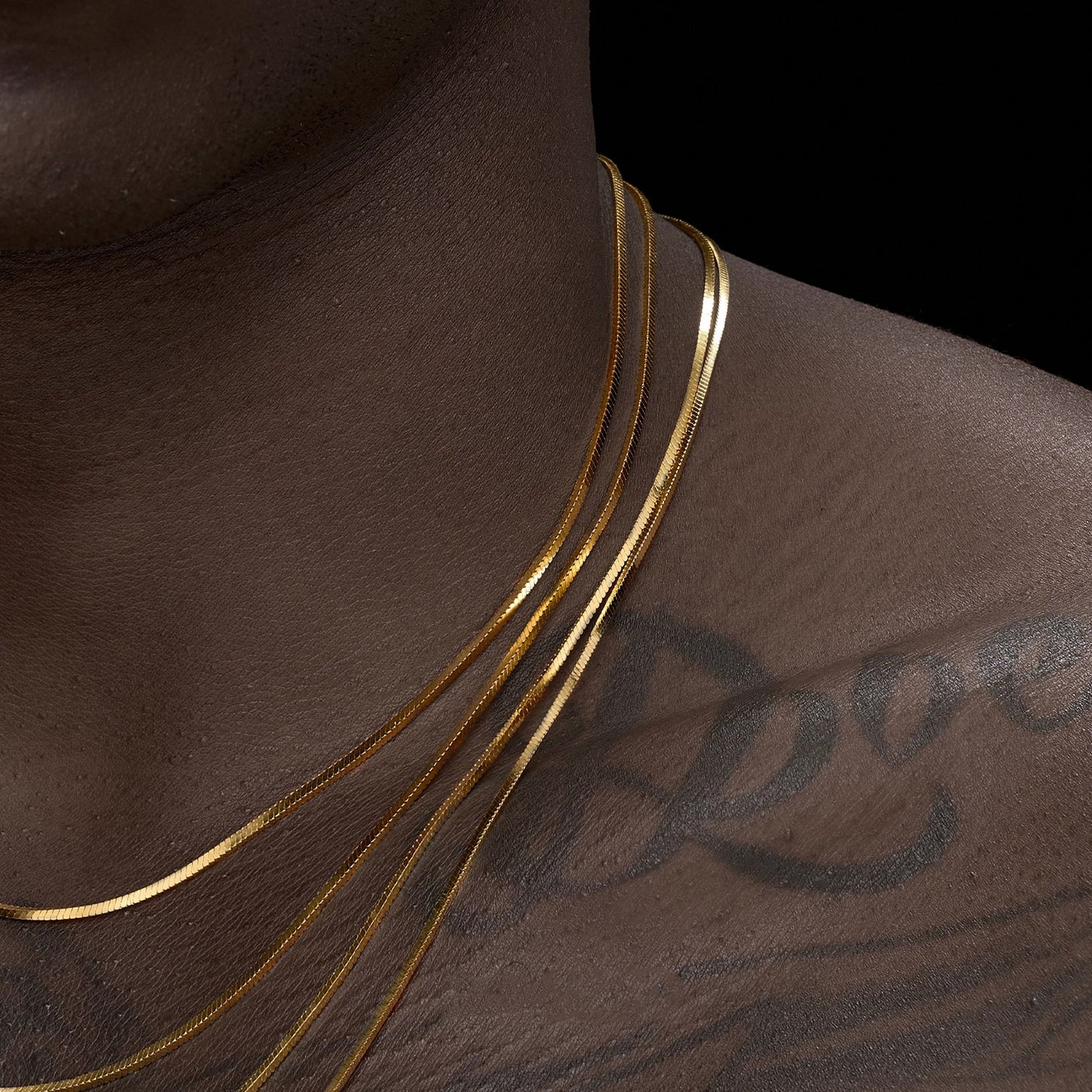 All-Match Snake Bone Necklace