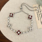 Mother-Of-Pearl Four-Leaf Clover Bracelet