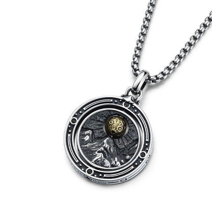 Mountain and Sea Necklace