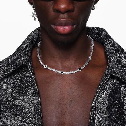 Four-Leaf Clover Tennis Chain