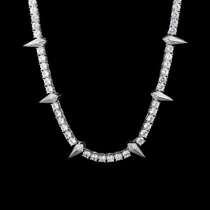 Black Panther Zircon Tennis Chain