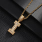 English Letter Pendant Necklace