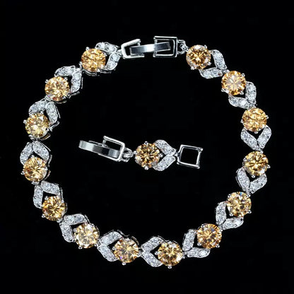 American Style Zircon Bracelet