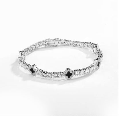 Four-Leaf Clover Tennis Chain