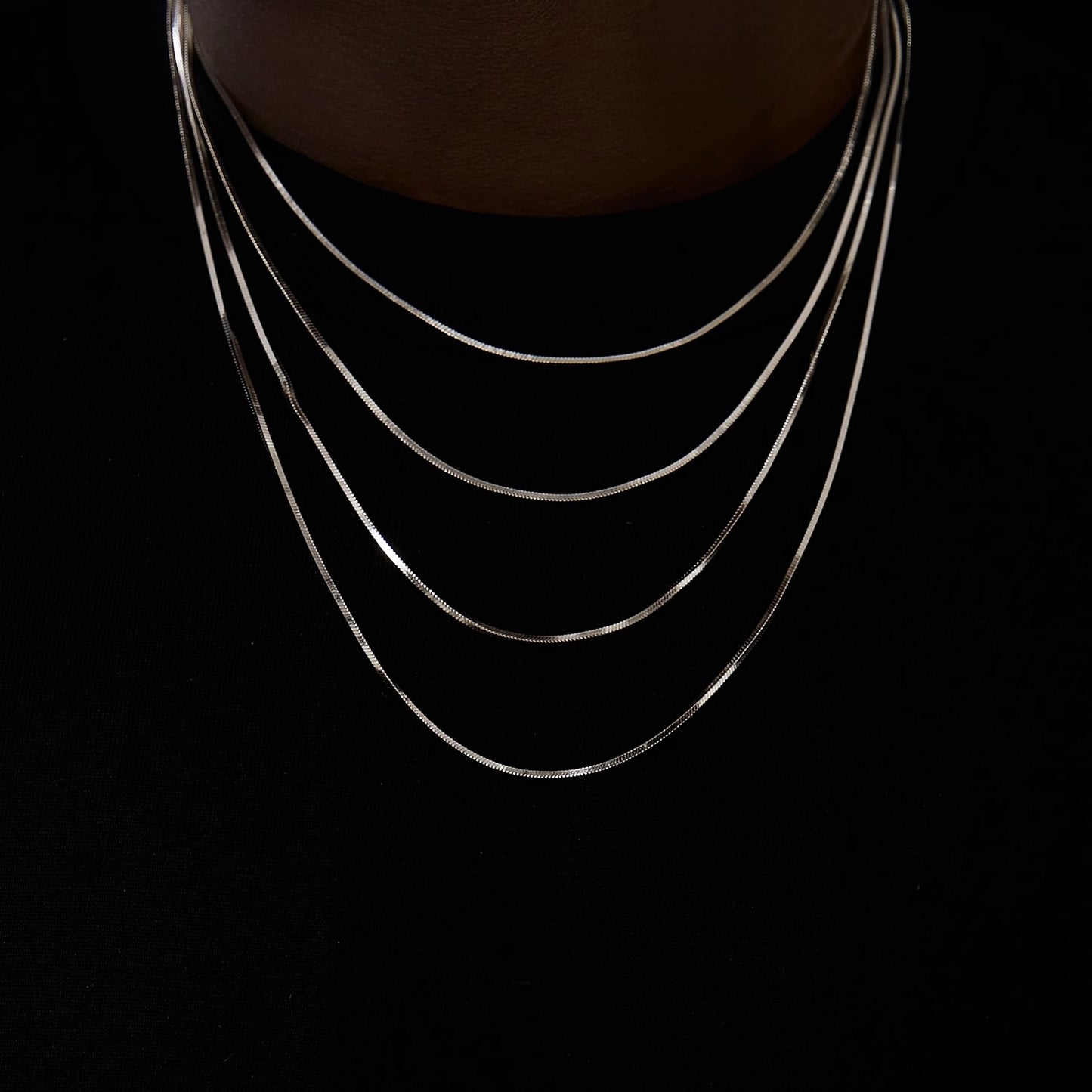 All-Match Snake Bone Necklace