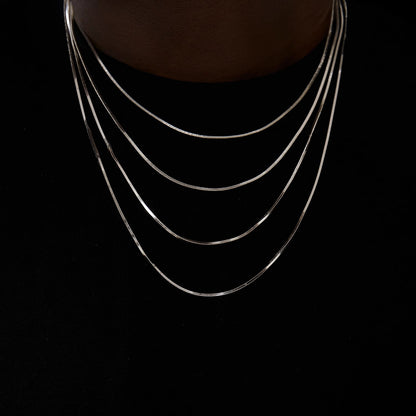 All-Match Snake Bone Necklace