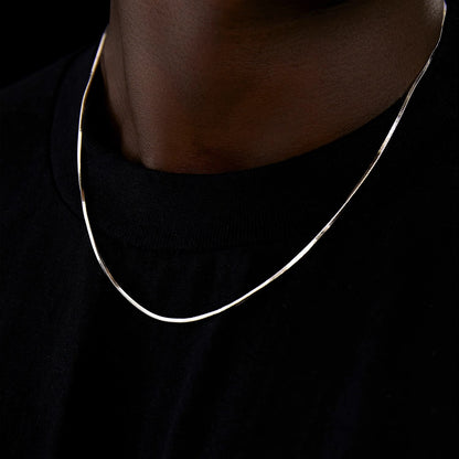 All-Match Snake Bone Necklace