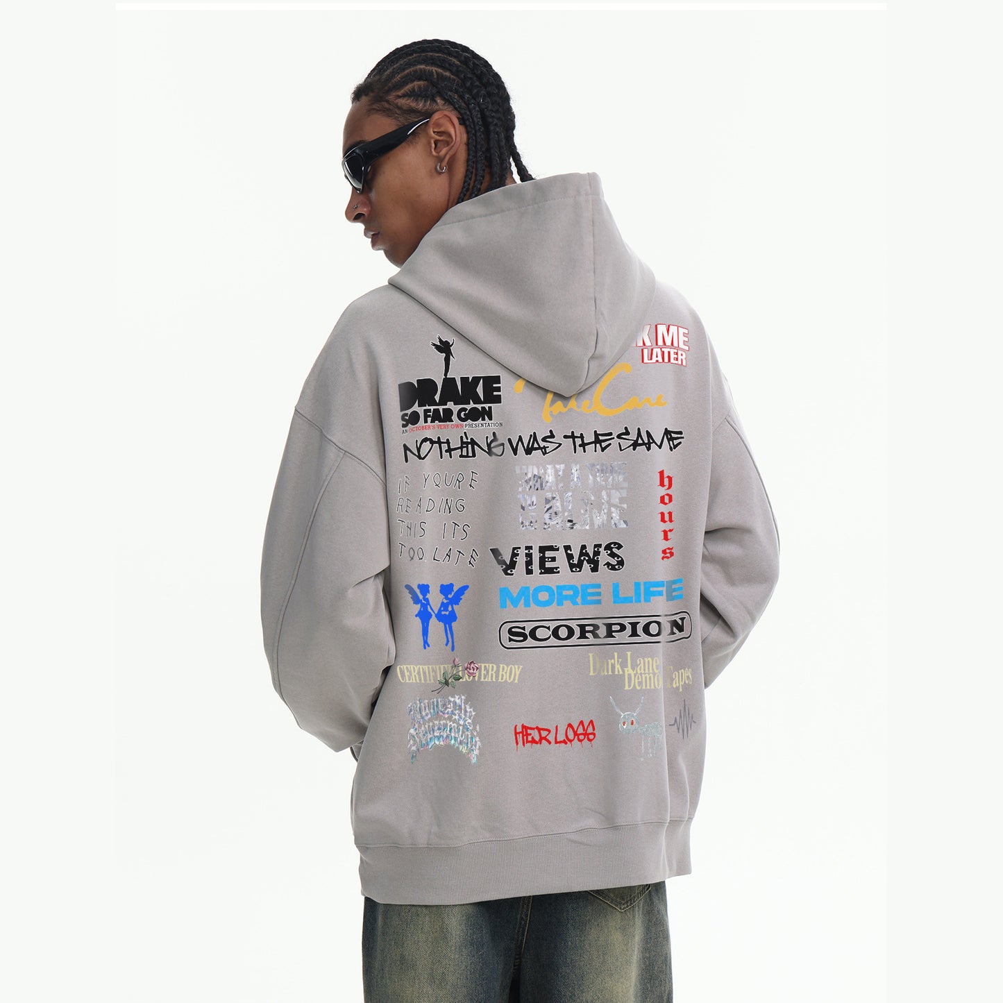 Hip-Hop Retro Heavyweight Sweatshirt