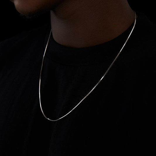 All-Match Snake Bone Necklace