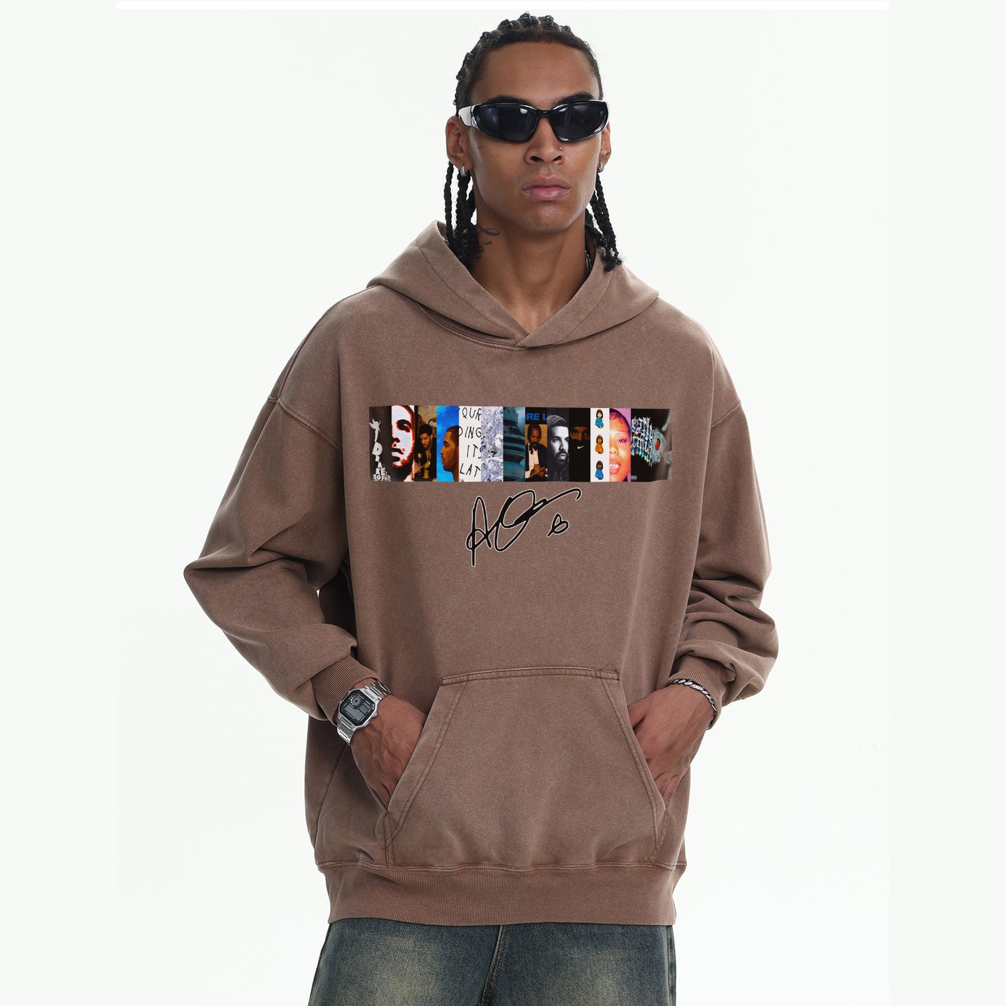 Hip-Hop Retro Heavyweight Sweatshirt