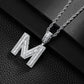 English Letter Pendant Necklace