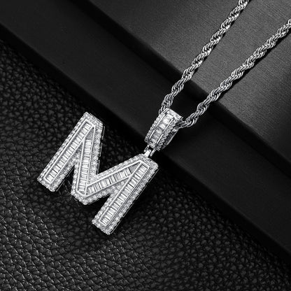 English Letter Pendant Necklace